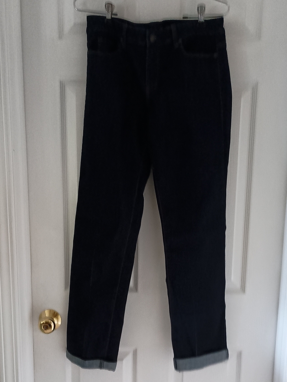 Calvin Klein Women's Straight Leg Black Jeans